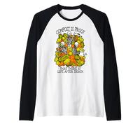 Compost de jardinería Divertido Vida después de la Muerte Esqueleto Jardinero Camiseta Manga Raglan