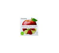 Compota De Manzana Plátano Y Fresa Bio 2x100 g de Clearspring