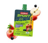 Compota energética Andros Sport - Manzana, fresa, grosella
