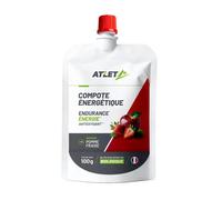 Compota Energética Bio Manzana Fresa ATLET Nutrition 100 g