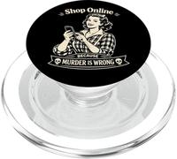 Compra en línea, Porque el Asesinato está Mal PopSockets PopGrip para MagSafe