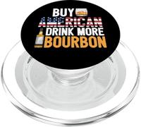 Comprar American Drink Más Bourbon Funny Whisky Beber PopSockets PopGrip para MagSafe