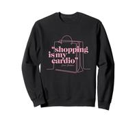 Comprar es mi Ejercicio Cardiovascular, Cita gráfica de Carrie Bradshaw (PAPL3775) Sudadera