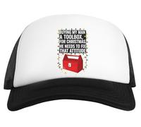 Comprarle Una Caja De Herramientas A Mi Hombre Gorra De Béisbol Snapback Blanca Unisex Unisex White Snapback Baseball Cap