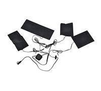 Compras Locas Almohadilla térmica para chaleco, USB Chaqueta térmica eléctrica Almohadilla térmica Calentador de tela eléctrico Almohadilla térmica eléctrica Almohadilla eléctrica para chaleco 5V 2