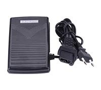 Compras Locas Enchufe de la UE 200-240V Pedal de Control de pie para máquina de Coser doméstica con Cable de alimentación, Duradero