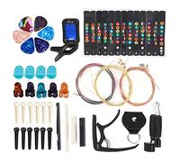Compras Locas Kit De Repuesto De Cuerdas De Guitarra, Kit De Accesorios De Cuerdas De Guitarra De Material De Acero Para La Mayoría De Las Guitarras Para Bajo