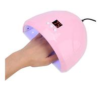Compras Locas Lámpara de uñas LED UV, Profesional 36W LED Inteligente UV Gel Esmalte de uñas Lámpara de Secado Máquina de curado de uñas de Moda Herramienta de manicura(Rosad