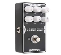 Compras Locas Pedal de reverberación, práctico pedal de efectos de interpretación para amantes de la música para actuaciones al aire libre para clubes de música para guitarristas