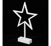 Compras Locas Star Decor Light Luz de Noche LED, Lámpara de Mesa en Forma de Estrella, Pantalla casera de Ahorro de energía en Forma de Estrella para Dormitorio