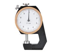 Compras Locas Summer Surprise Calibrador de espesor digital, medidor de espesor de 0~10 mm Medidor de espesor de cabeza plana Dial de medición de espesor 0.1 mm