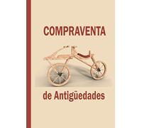 COMPRAVENTA DE ANTIGÜEDADES: Libro para anotar las compras y ventas de objetos antiguos