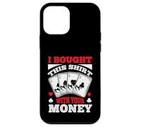 Compré Este Divertido Juego de póquer para Hombres y Mujeres Carcasa para iPhone 12 Mini