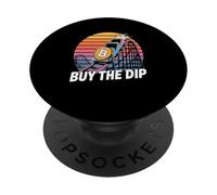 Compre la Estrategia Dip Bitcoin Comercio HODL Riqueza Bitcoin PopSockets PopGrip Adhesivo
