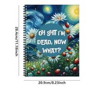 Comprehensive End Planner, Final Arrangements Notebook, 11.18 pulgadas Journal with Important Details, Personal Affairs Organizer, Life Planning Book with Design, Memory Tool for Belongings and