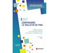 Comprendre le bulletin de paie: 100 questions pour décrypter, analyser et expliquer un bulletin de paie