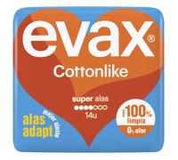 Compresa Cottonlike Super Alas Evax