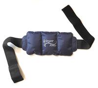 Compresa De Gel Frío Caliente Con Cinturones De Sujeción - 350 Gramos - 24x12cm - Resistente Funda De Nailon