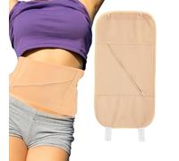 Compresa de paquete de aceite de ricino - Wrap Natural Castor Oil Wrap | Paquete de aceite de ricino para kit de hígado menos desorden confort reutilizable para dormir bien, corbatas or