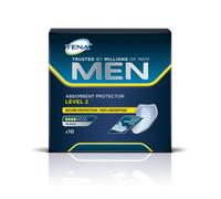 Compresa para incontinencia TENA Protector Level 2 Hombre 10 piezas