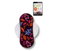 Compresa reutilizable en algodón orgánico para flujo ligero (M, 1 ud.); lavable a alta T°, HECHA EN LA UE; suave y no irritante, compresa de tela para una higiene menstrual de mujeres y adolescentes