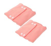 Compresa Sanitaria Reutilizable 2 Piezas Algodón Rosa Posparto