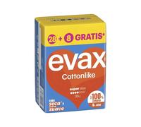 Compresas Cottonlike Super Alas 36 Ud