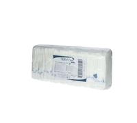 Compresas de gasa con hilo radiográfico, no estéril, 17 pliegues, 30 cm x 30 cm - 50 piezas