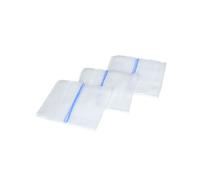 Compresas de gasa con rayos X, no estériles, 17 pliegues, 7,5 cm x 7,5 cm x 100 piezas