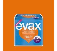 Compresas Evax Cottonlike Alas Super 12 Unidades - Máxima Protección