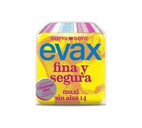 Compresas Evax Fina Y Segura Maxi 14 Unidades - Protección y Confort
