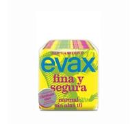 Evax Compresas Fina y Segura sin alas Normal 16 uds