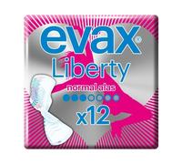 Compresas Evax Liberty normal con alas 12 compresas