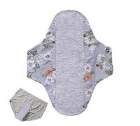 Compresas menstruales - A prueba de fugas, transpirables, ergonómicas,Toallas de algodón lavables reutilizables para la menstruación,Para adultas hogar oficina hotel apartamento dormitorio via