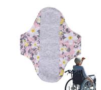 Compresas menstruales | Lavables impermeables a prueba de fugas - Toallas de algodón lavables reutilizables para la menstruación | Para Piel Sensible Chicas Adultas Hogar Oficina Dormitorio Diario Via