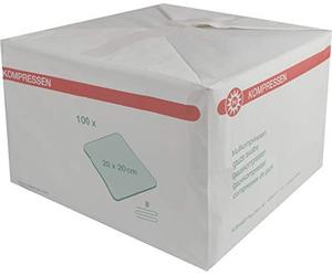 COMPRESAS pieza 100 de Noba verbandmittel 8X - 20,0 cm x 20,0 cm