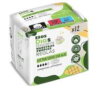 Compresas ultrafinas cotton-algodón súper con alas Esos Dias bolsa 12 unidades