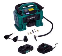 Compresor 20V - 12V | Incl. 2 baterías 2.0Ah y cargador
