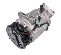 Compresor A C con embrague de 6 ranuras compatible con piezas de motocicletas automotrices 2019 2020 2021 2022 2023 L4 2.5L para número de pieza DCS17E