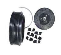 compresor AC polea Compatible con Benz W211 E220 E350 E320 E280 C W203 E VITO W639 W906 A0012308111 A0002341412 Conjunto de embrague de compresor de CA polea embrague AC