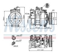 Compresor Aire Acondicionado Apto para Audi Q5 8RB 8R A4 Allroad 8KH B8 8K5