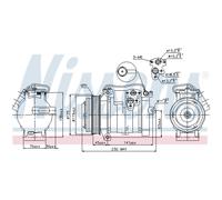 Compresor Aire Acondicionado de Apto para Jeep Grand Cherokee II Todoterreno Wg