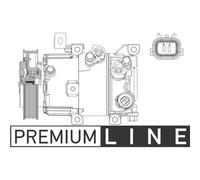Compresor Aire Acondicionado Keilrippenriemenscheibe 125mm MAHLE para i30 (GD )