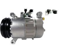 Compresor Acondicionado Keilrippenriemenscheibe 110mm MAHLE para Volvo V70 III