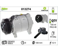 Compresor, aire acondicionado para VALEO 813274 para BMW 5 (F10) 2 2010-2016