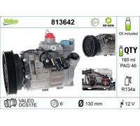 Compresor, aire acondicionado para VALEO 813642 para V60 I (155) 3 2010-2015