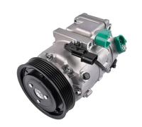 Compresor AP02 A C con embrague 12 V compatible con piezas de motocicletas automotrices Fe 2011 2012 2013 2014 2015 2016 2017 2018 para número de pieza 977011U600 977011U650