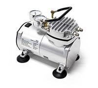 Compresor AS20W para aerografía con bomba de vacío y manómetro Accesorios aerografía