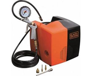 Compresor Black & Decker CUBO 1,5HP 8 bar sin aceite compacto