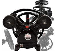Compresor Bomba 480 L/min 8 Bar 4kW 2 Cilindros Aceite Lubricado Taller V-0.48/8